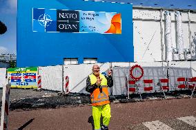 NATO Summit Construction Illustrations - The Hague