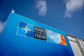 NATO Summit Construction Illustrations - The Hague