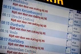 National Strike By NS Staff - Netherlands
