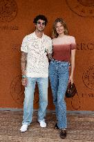 2025 French Open - Celebrities at Village Day 13 NB