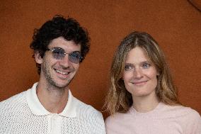 2025 French Open - Celebrities at Village Day 13 NB