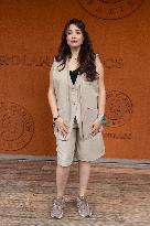 2025 French Open - Celebrities at Village Day 13 NB