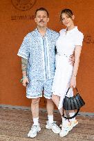 2025 French Open - Celebrities at Village Day 13 NB