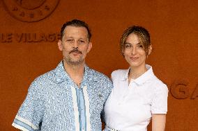 2025 French Open - Celebrities at Village Day 13 NB