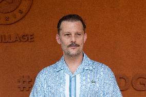 2025 French Open - Celebrities at Village Day 13 NB