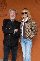 2025 French Open - Celebrities at Village Day 13 NB