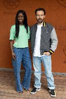 2025 French Open - Celebrities at Village Day 13 NB