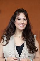 2025 French Open - Celebrities at Village Day 13 NB