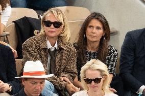 French Open Mario Beckham At The Stands LZ