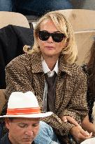 French Open Mario Beckham At The Stands LZ