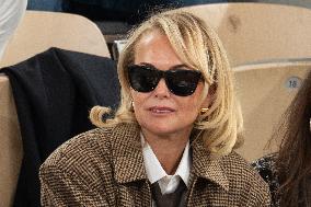 French Open Mario Beckham At The Stands LZ