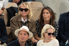 French Open Mario Beckham At The Stands LZ