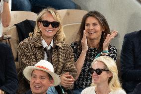 French Open Mario Beckham At The Stands LZ