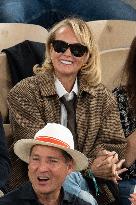 French Open Mario Beckham At The Stands LZ