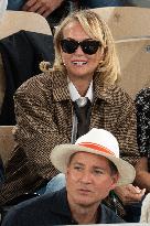 French Open Mario Beckham At The Stands LZ