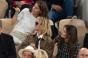 French Open Mario Beckham At The Stands LZ