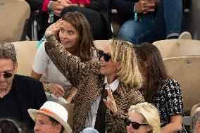 French Open Mario Beckham At The Stands LZ