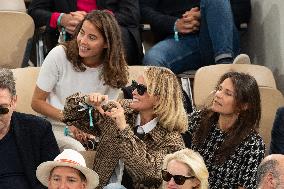 French Open Mario Beckham At The Stands LZ