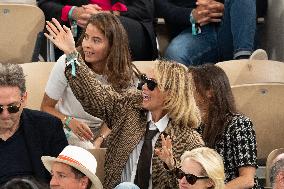 French Open Mario Beckham At The Stands LZ