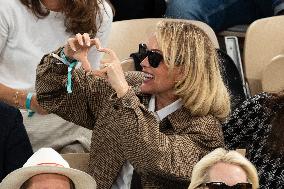 French Open Mario Beckham At The Stands LZ