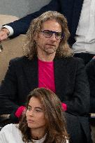 French Open Mario Beckham At The Stands LZ