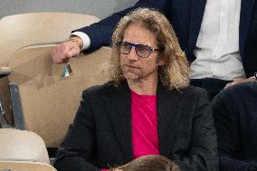 French Open Mario Beckham At The Stands LZ