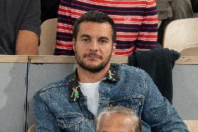French Open Mario Beckham At The Stands LZ