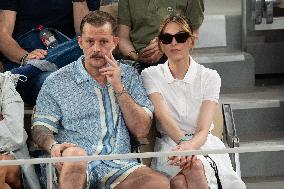 French Open Mario Beckham At The Stands LZ