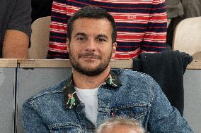 French Open Mario Beckham At The Stands LZ