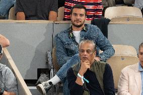 French Open Mario Beckham At The Stands LZ
