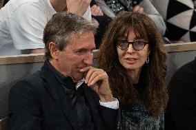 French Open Mario Beckham At The Stands LZ