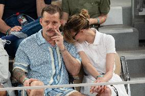 French Open Mario Beckham At The Stands LZ