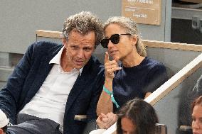 French Open Mario Beckham At The Stands LZ