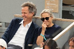 French Open Mario Beckham At The Stands LZ