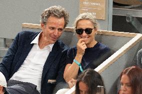 French Open Mario Beckham At The Stands LZ