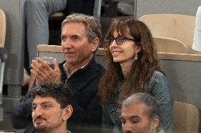 French Open Mario Beckham At The Stands LZ
