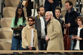 French Open Mario Beckham At The Stands LZ