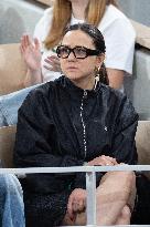 2025 French Open - Celebrities In Stand Day 13 NB