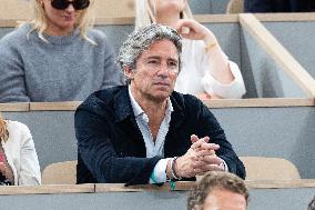 2025 French Open - Celebrities In Stand Day 13 NB