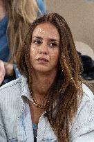 2025 French Open - Celebrities In Stand Day 13 NB