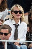 2025 French Open - Celebrities In Stand Day 13 NB