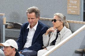 2025 French Open - Celebrities In Stand Day 13 NB