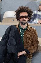 2025 French Open - Celebrities In Stand Day 13 NB
