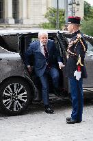 Macron and Lula visit of the exhibition of Ernesto Neto at the Grand Palais museum - Paris