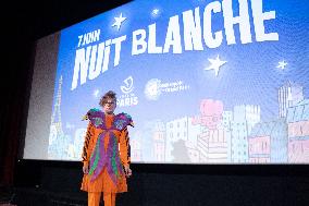 Preview of Nuit Blanche 2025 with Valerie Donzelli - Paris AJ