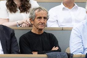 2025 French Open - Celebrities In Stand Day 13 NB