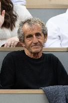 2025 French Open - Celebrities In Stand Day 13 NB