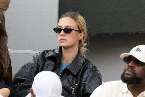 2025 French Open - Celebrities In Stand Day 13 NB