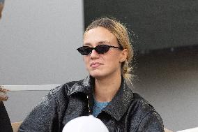 2025 French Open - Celebrities In Stand Day 13 NB