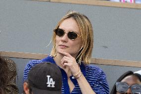 2025 French Open - Celebrities In Stand Day 13 NB